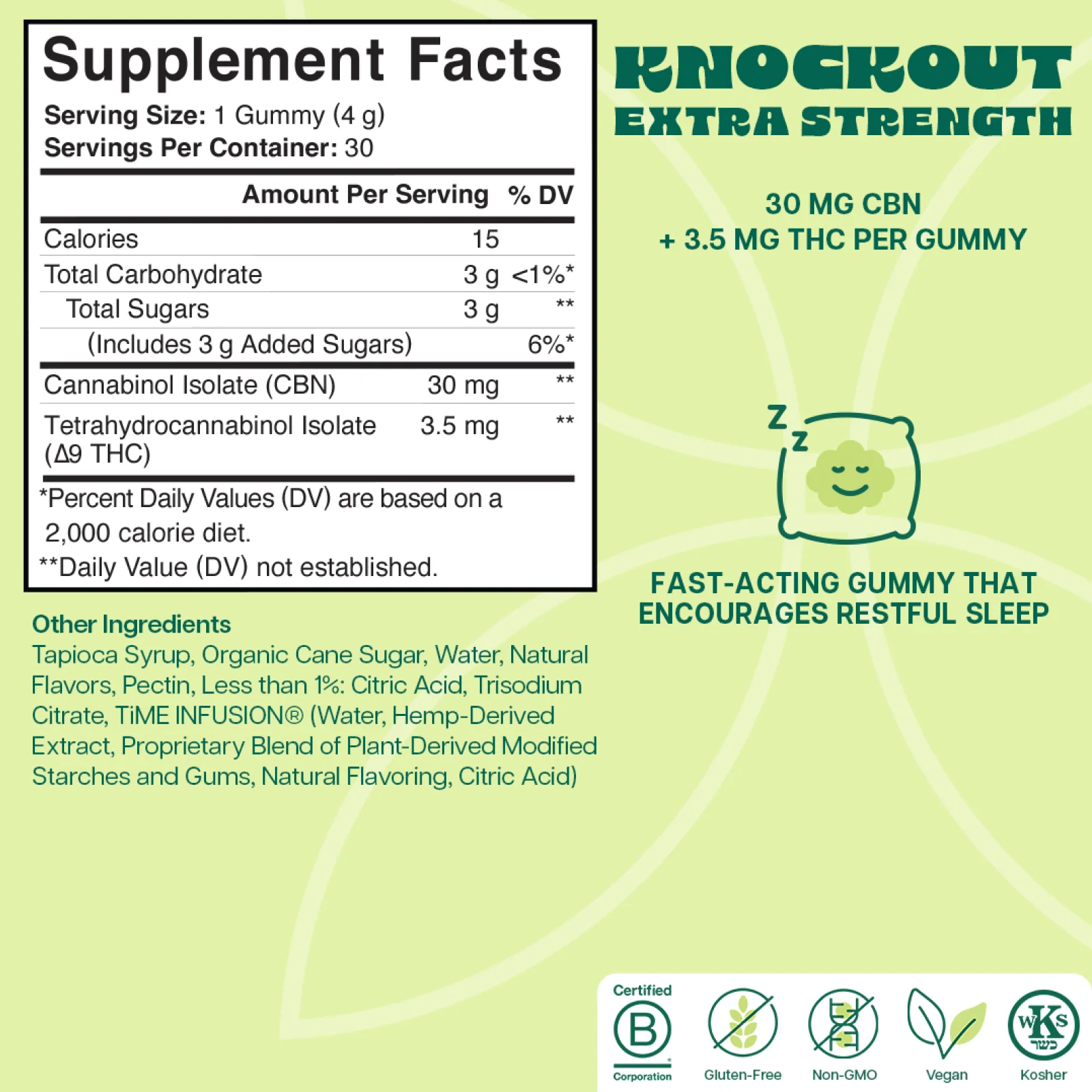 Knockout Extra-Strength THC Gummies - Image 7