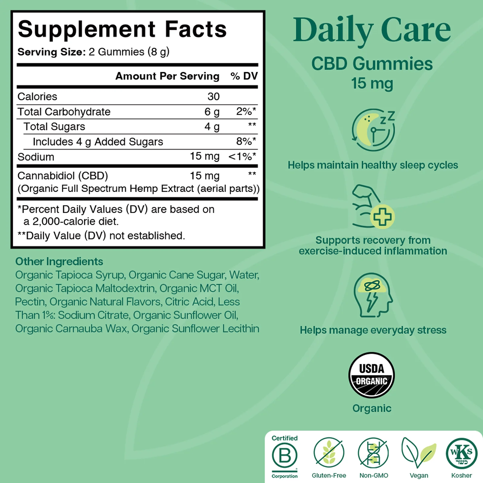 Daily Care CBD Gummies - Image 9