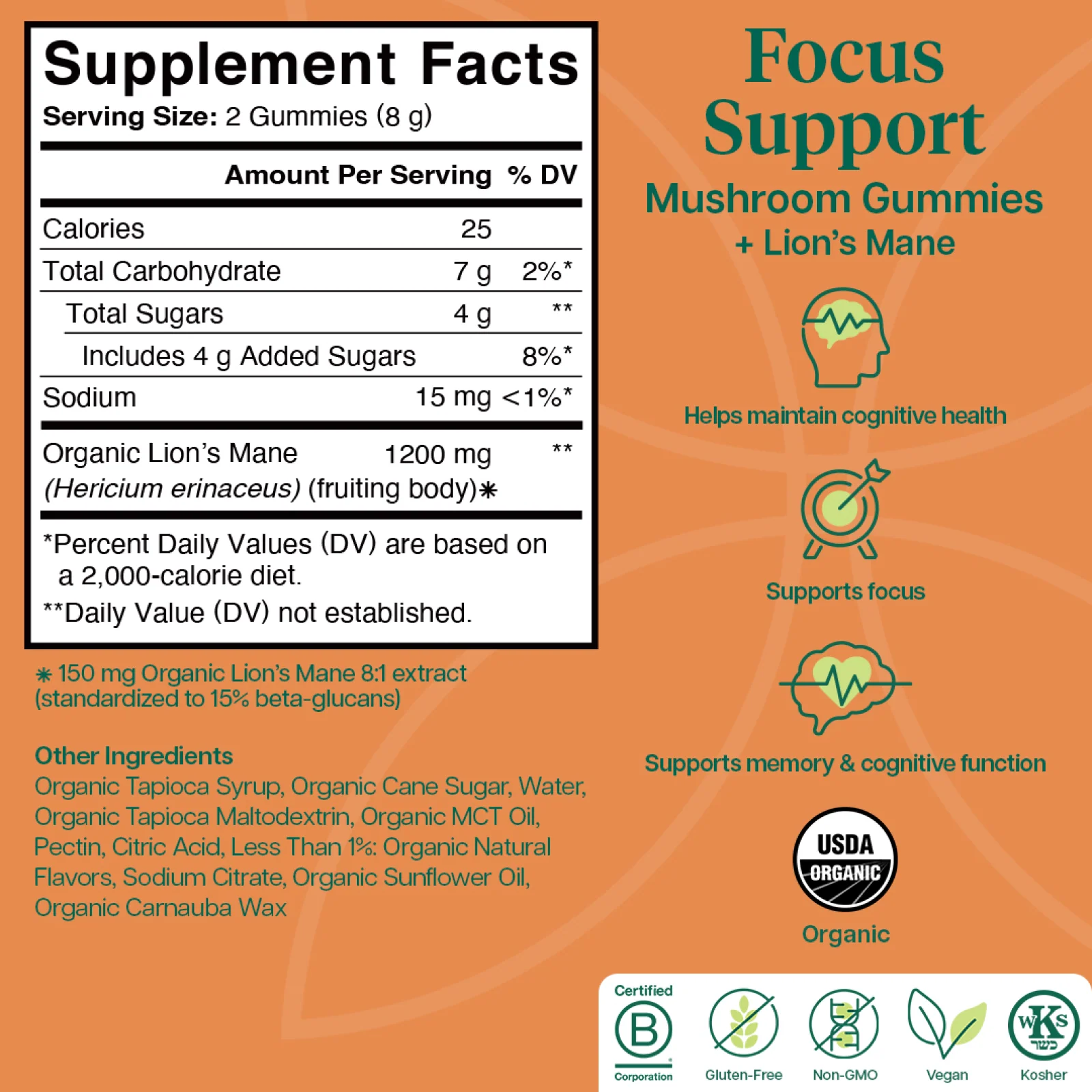 Focus Support Mushroom Gummies - Image 6