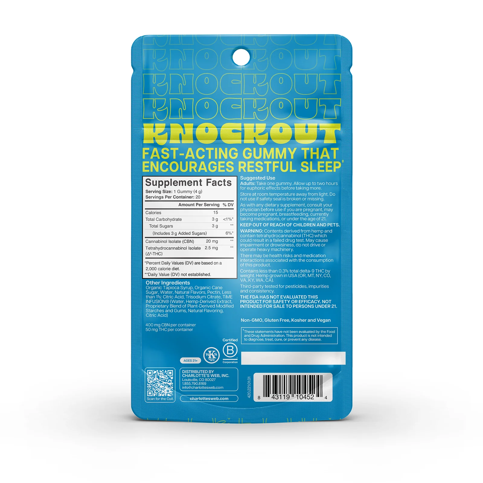 Knockout THC Gummies - Image 3