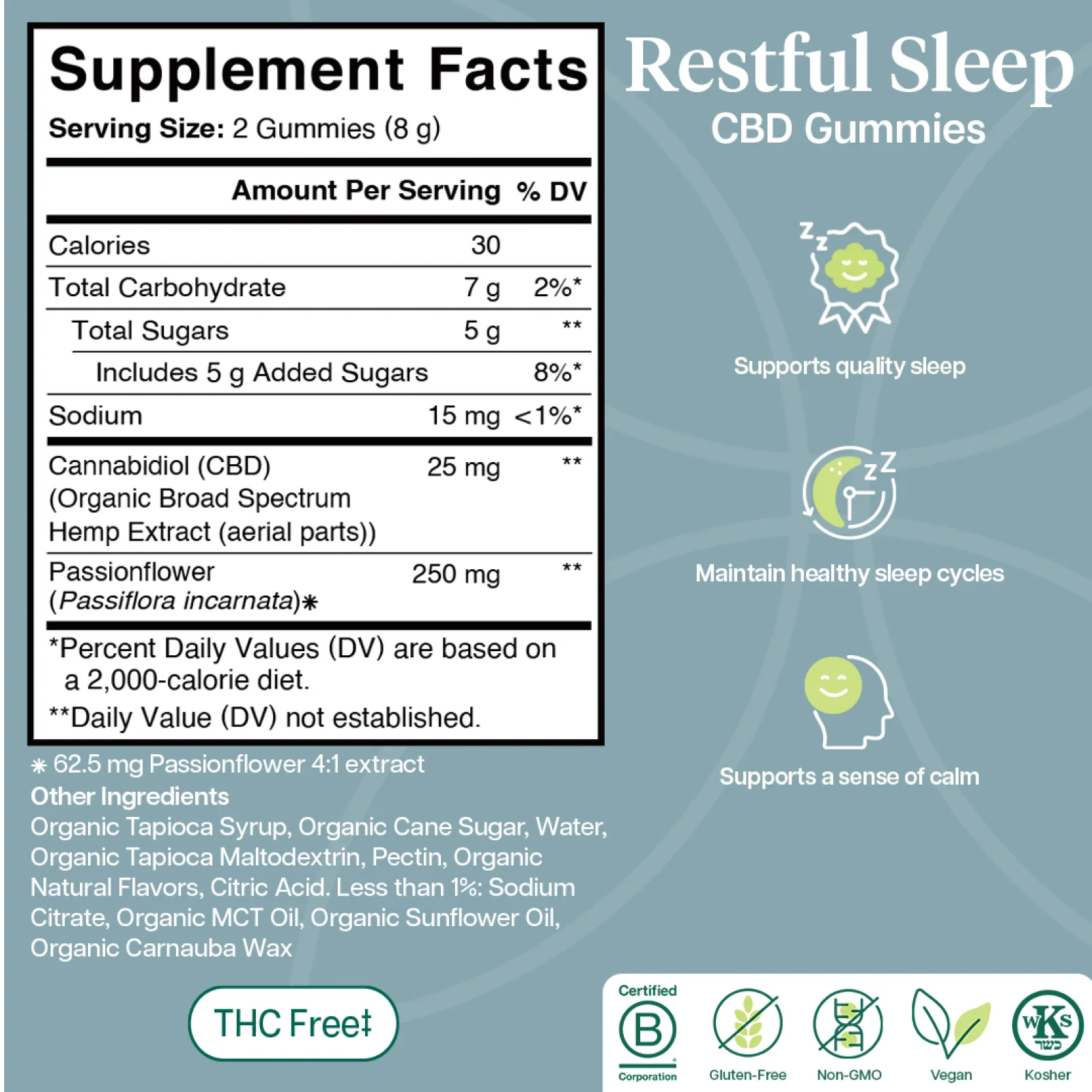 Restful Sleep CBD Gummies - Image 7