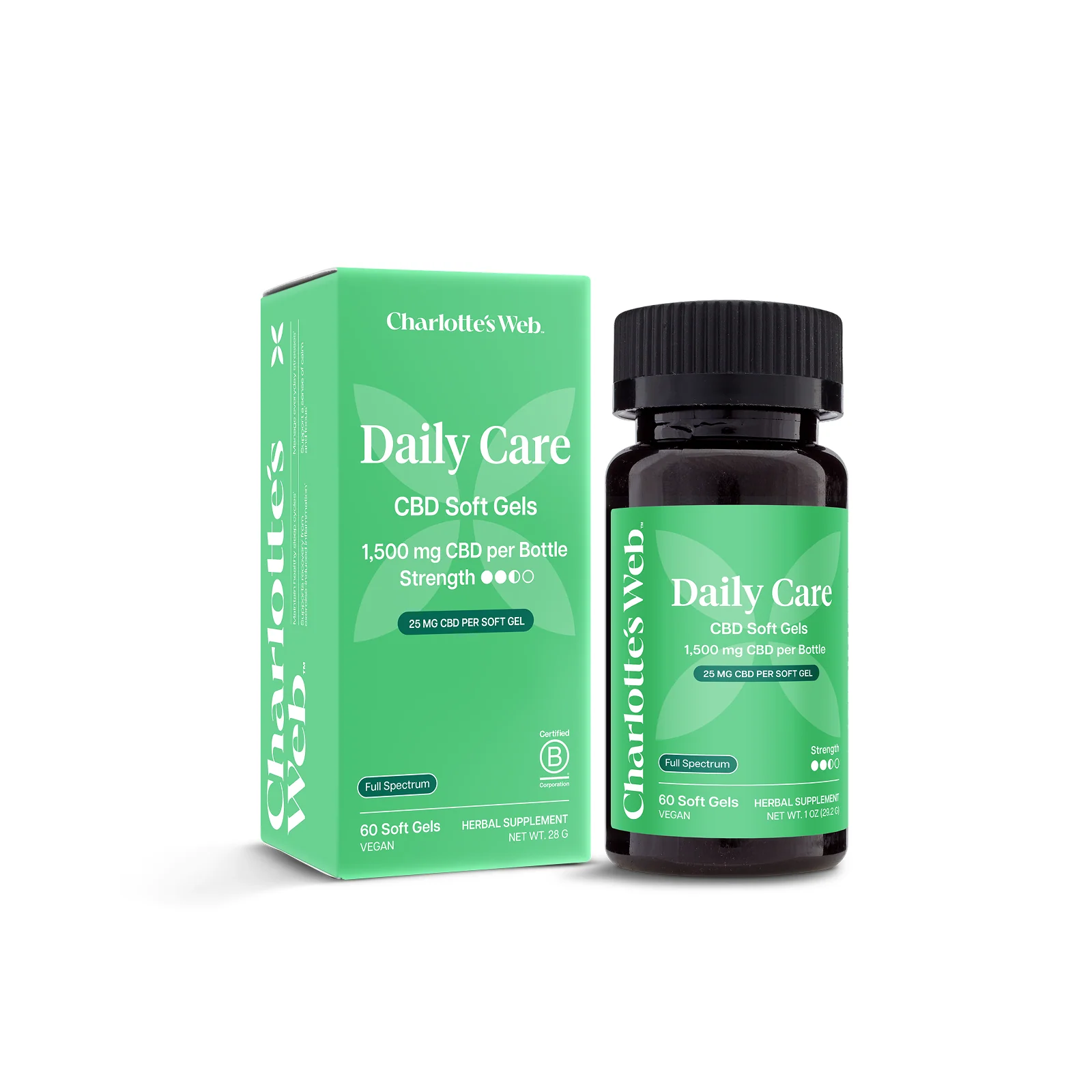 Daily Care CBD Soft Gel Capsules - Image 3