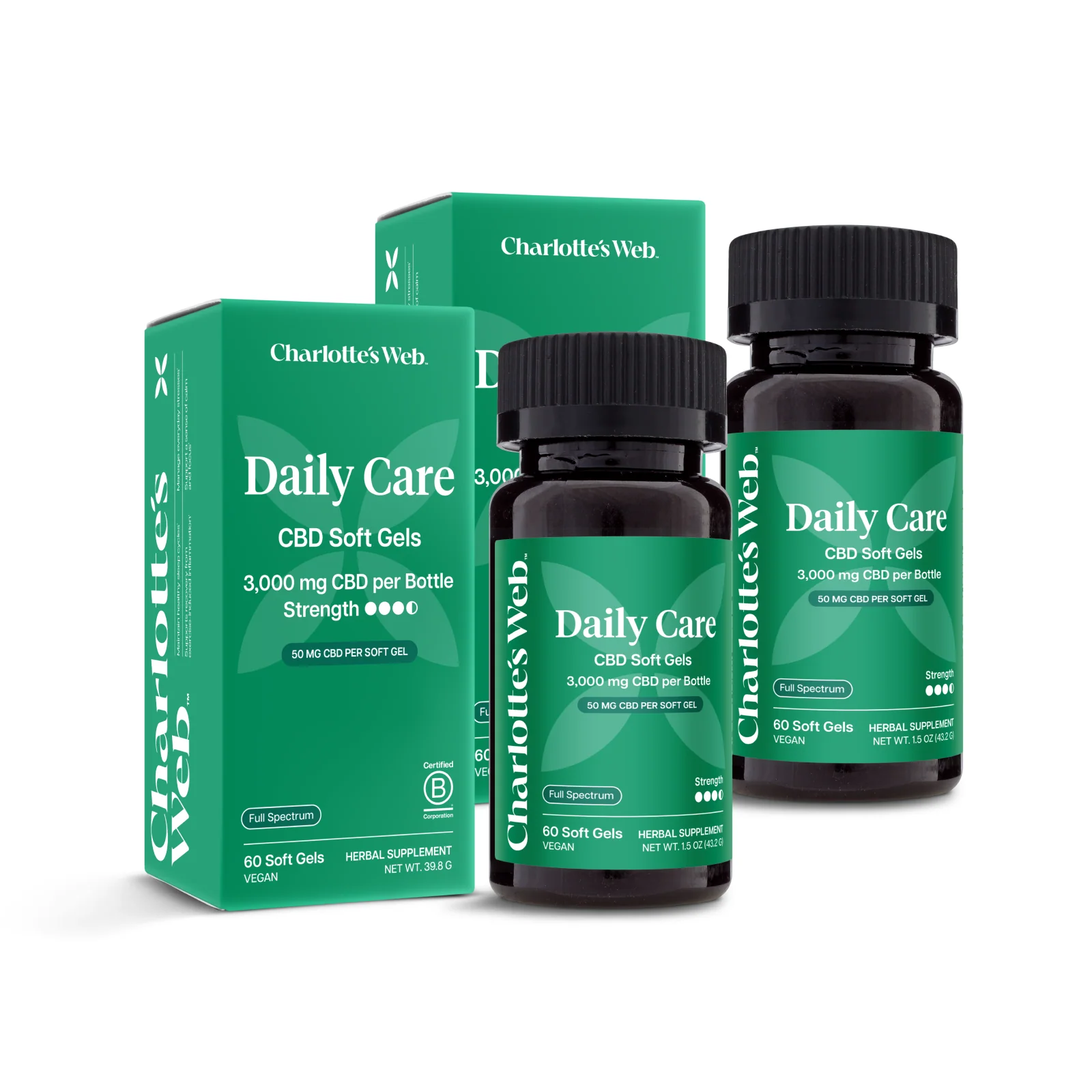 Daily Care CBD Soft Gel Capsules - Image 5