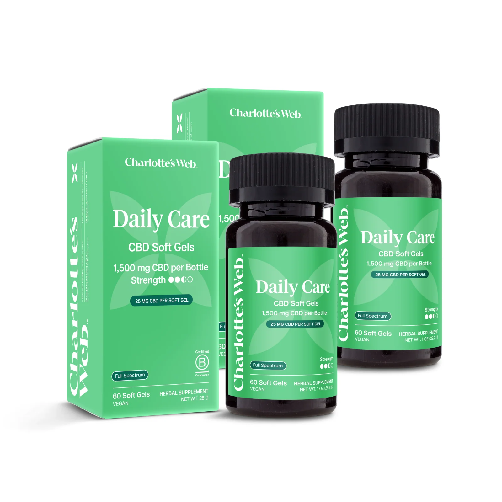 Daily Care CBD Soft Gel Capsules - Image 6