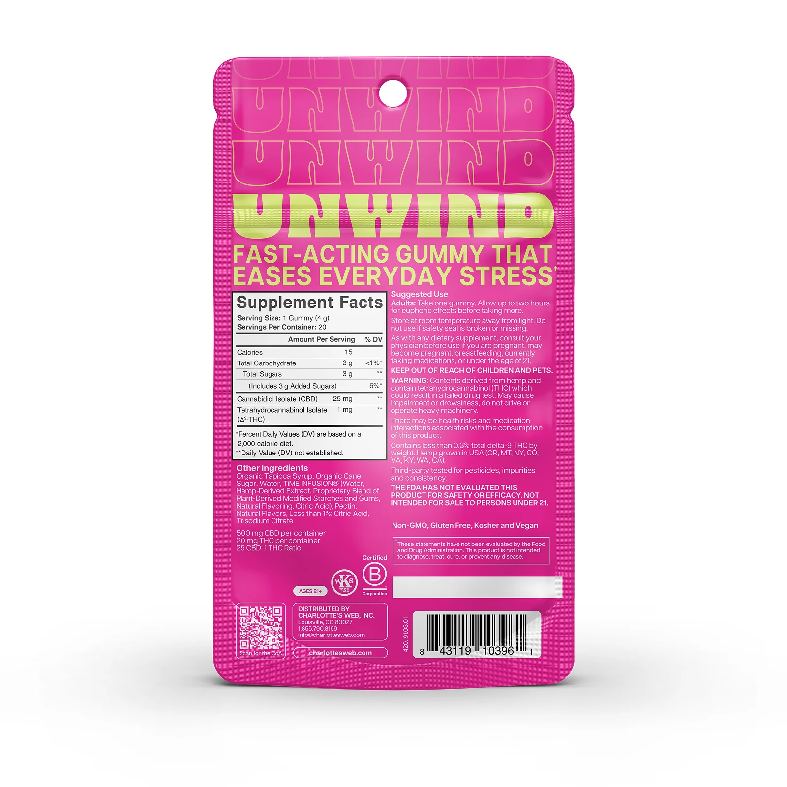 Unwind THC Gummies - Image 3